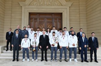 Prezident: Azərbaycan güləşçiləri bir daha sübut etdilər ki, Avropada bir nömrədirlər - FOTO