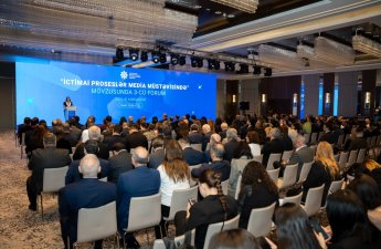 MEDİA-nın təşkilatçılığı III Forumun açılış mərasimi keçirilib - FOTOLAR