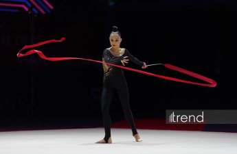 Завершился третий день Кубка Европы по художественной гимнастике в Баку-ФОТО
