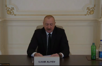 İlham Əliyev İrəvandakı tədbirdə videobağlantı formatında çıxış etdi - YENİLƏNİB