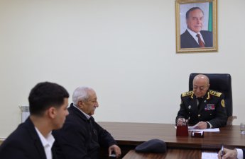 Kəmaləddin Heydərov Xankəndi şəhərində vətəndaşları qəbul etdi - FOTO