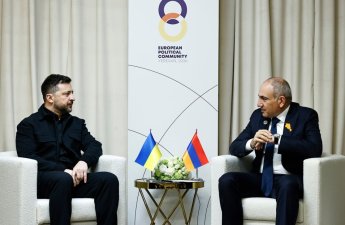 Paşinyan Zelenski ilə Ermənistan–Ukrayna əməkdaşlığının inkişafını müzakirə edib