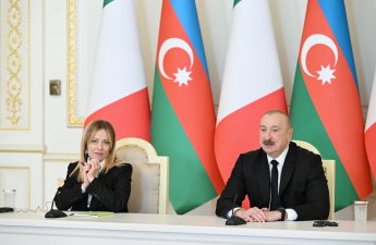 Prezident İlham Əliyev və İtaliya Baş naziri mətbuata bəyanatlarla çıxış ediblər - YENİLƏNİB