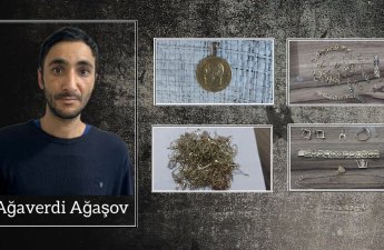 Neftçalada qohumunun mağazasından qızıl oğurlayan şəxs həbs olundu
