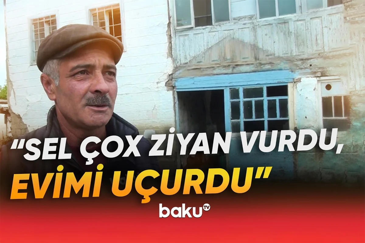 Xaçmazda selin viran qoyduğu evlərin aqibəti necə oldu? - VİDEO