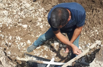 Naxçıvanda su xəttində qəza baş verib