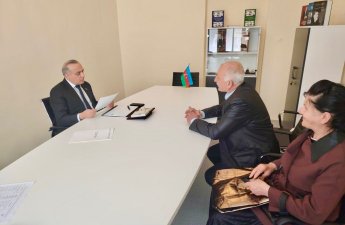 Azay Quliyev seçicilərlə görüş keçirib - FOTO