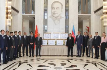 Çində Heydər Əliyevin doğum günü münasibətilə xeyriyyə tədbiri keçirildi - FOTO