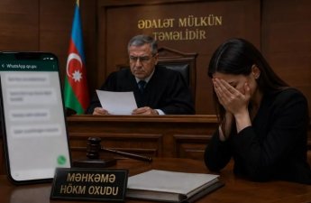 “Whatsapp” qrupunda iş yoldaşlarını söyən qadın CƏRİMƏLƏNDİ
