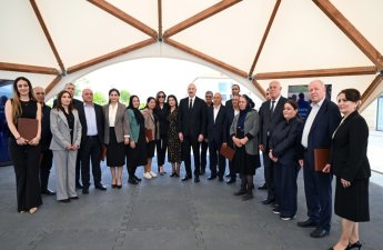 Prezident İlham Əliyev və birinci xanım Mehriban Əliyeva Cəbrayıl rayonuna səfər ediblər - FOTO - YENİLƏNİB
