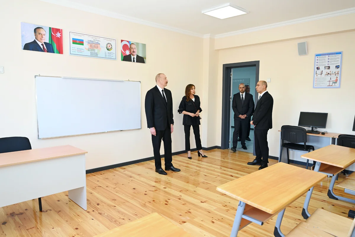 İlham Əliyev Cəbrayıl rayonunun Şükürbəyli kəndinin açılışında iştirak edib - FOTO