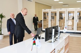 В селе Солтанлы Джебраильского района состоялось открытие подстанции 
