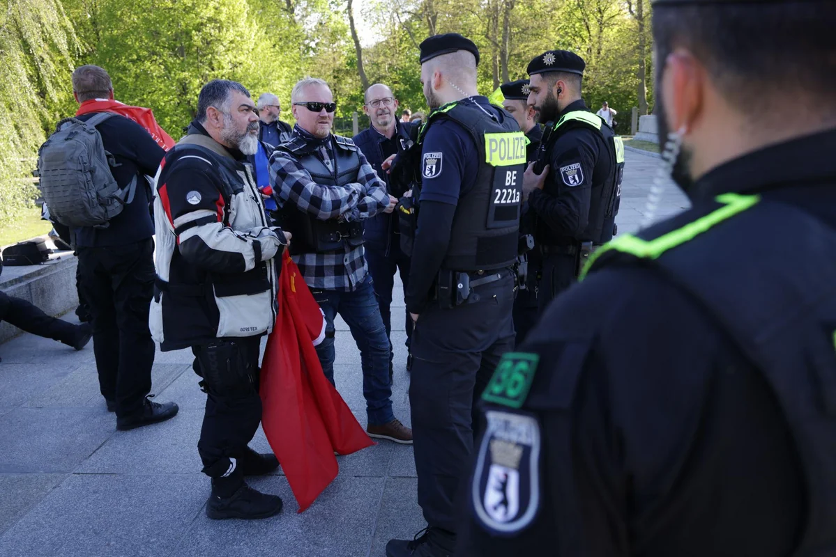 В Берлине во время празднования Дня Победы задержали более 40 человек