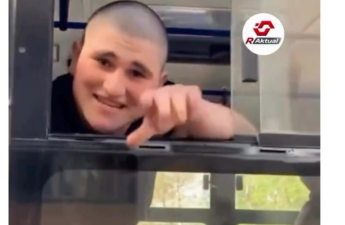 Əsgər gedən gəncin gündəm olan VİDEOSU
