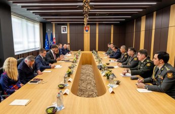 Azərbaycan ilə Slovakiya arasında hərbi əməkdaşlıq müzakirə edilib - FOTO