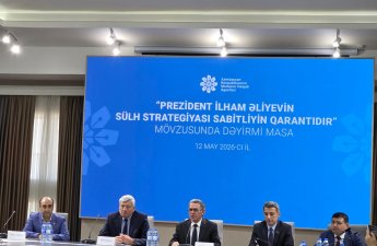 Prezident İlham Əliyevin sülh strategiyasına həsr olunan dəyirmi masa keçirilib