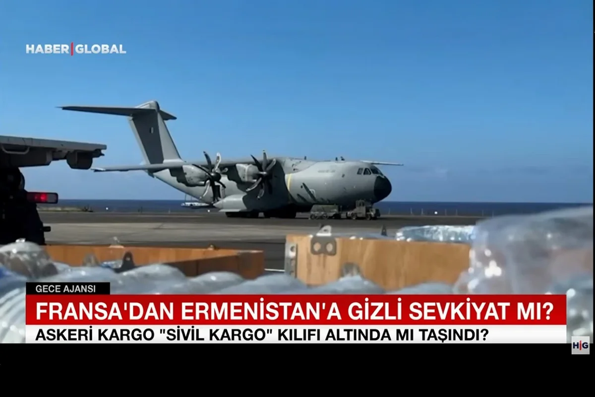 Fransadan Ermənistana gizli hərbi avadanlıq daşınır? - 