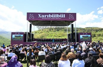 Şuşada “Xarıbülbül” IX Beynəlxalq Musiqi Festivalı keçirilir - FOTO