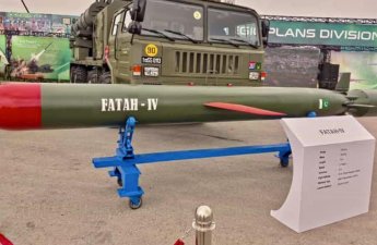 Пакистан успешно испытал крылатую ракету Fatah-4-ВИДЕО