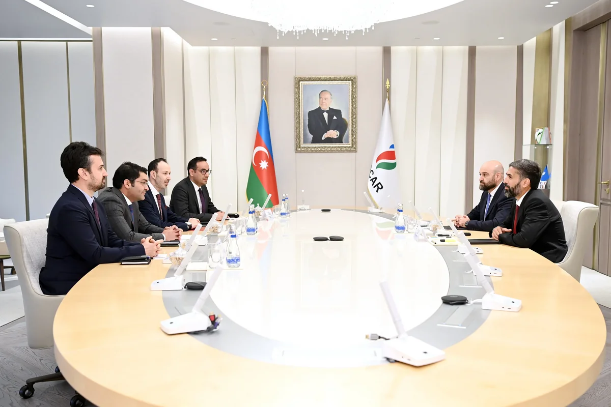 SOCAR-ın prezidenti TPAO şirkətinin nümayəndə heyəti ilə görüşüb - FOTO