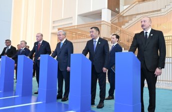 Ильхам Алиев принял участие в церемонии закладки фундамента Центра тюркской цивилизации-ФОТО