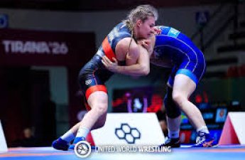 Азербайджанская спортсменка взяла бронзу на чемпионате Европы по борьбе