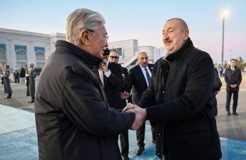 Завершился рабочий визит президента Ильхама Алиева в Казахстан