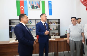 Daşkənd Oriental Universitetində Xaqani Şirvani auditoriyası açıldı - FOTO