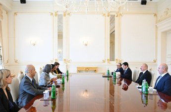 Ильхам Алиев принял исполнительного директора Программы ООН по населенным пунктам-ФОТО
