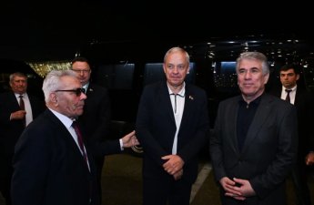 Belarus Milli Məclisinin Nümayəndələr Palatasının sədri Azərbaycana səfərə gəlib