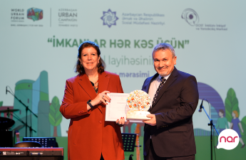 “Nar” “İmkanlar hər kəs üçün” layihəsinin bağlanış mərasimində iştirak edib - FOTO