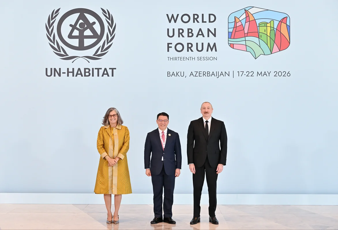Bakıda Ümumdünya Şəhərsalma Forumunun 13-cü Sessiyasının açılış mərasimi keçirilir - FOTO/CANLI