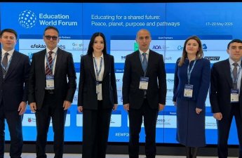 Elm və təhsil naziri Dünya Təhsil Forumunda iştirak edir