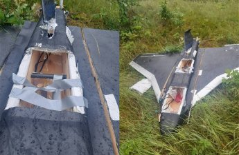 В Литве упал беспилотник
