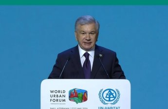 Mirziyoyev WUF13-ün qüsursuz təşkilinə görə İlham Əliyevə TƏŞƏKKÜR ETDİ