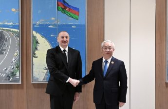 Prezident İlham Əliyev Çin Dövlət Şurasının Baş nazirinin müavinini qəbul edib - FOTO