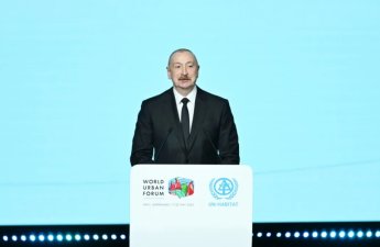 Prezidentin sosial şəbəkə hesablarında WUF13-ün açılış mərasiminə dair videoçarx paylaşıldı - VİDEO