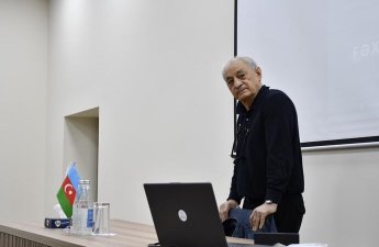 Fəxrəddin Manafov Qarabağ Universitetində tələbələrlə görüşdü - FOTO