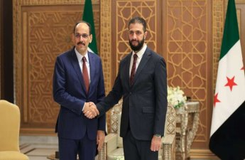 İbrahim Kalın Əhməd əş-Şaraa ilə regiondakı son hadisələri müzakirə edib