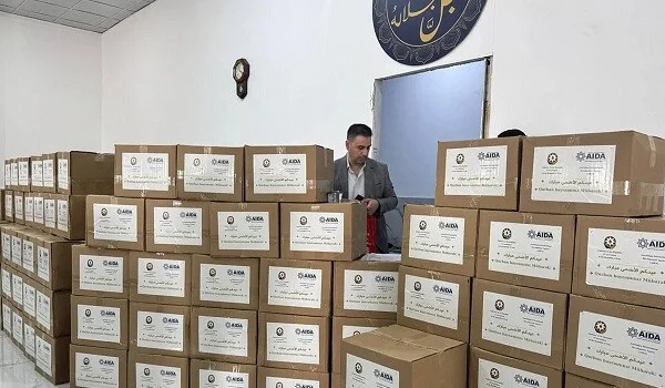 Азербайджан доставил продуктовые наборы 150 семьям в Киркуке
