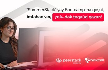 Bakcell-in dəstəyi ilə gənclər üçün “SummerStack Bootcamp” başlayır