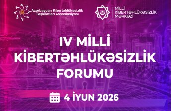 Bakıda IV Milli Kibertəhlükəsizlik Forumu keçiriləcək