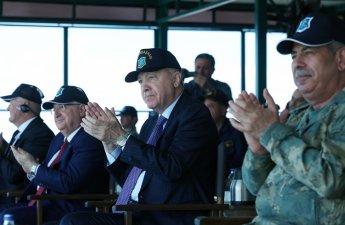 Закир Гасанов вместе с Эрдоганом понаблюдал за учениями Efes-2026
