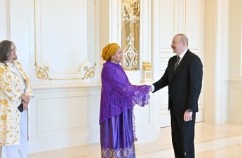 Президент Азербайдажана принял заместителя генсека ООН-ФОТО
