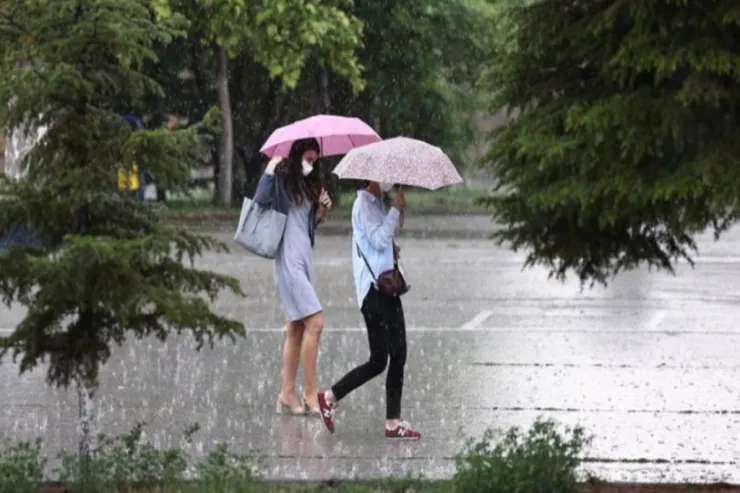 Hazırda bu rayonlara güclü yağış yağır - FAKTİKİ HAVA