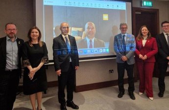 Azərbaycan nümayəndə heyəti QS rəhbərliyi ilə görüşüb