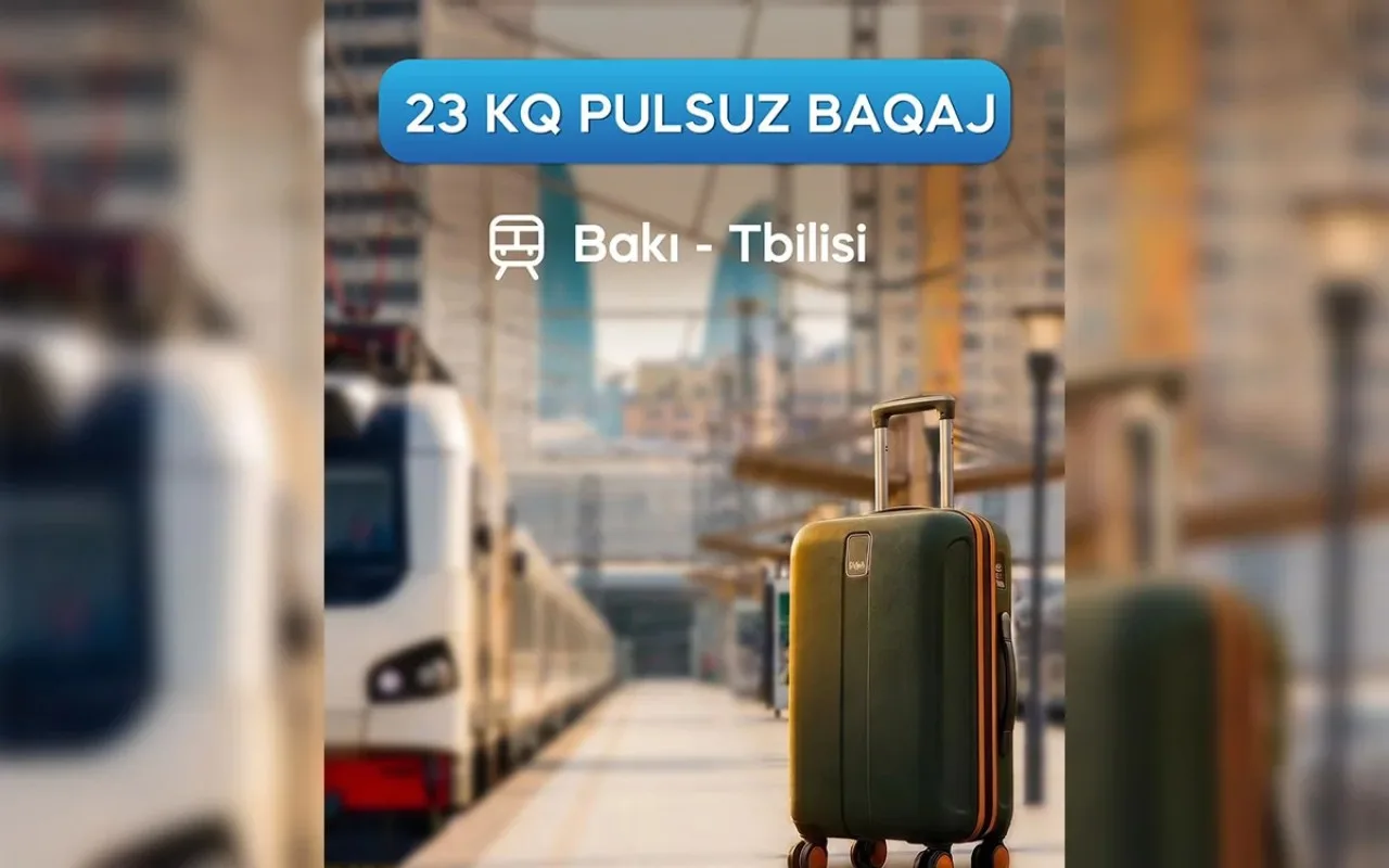 Bakı-Tbilisi-Bakı qatarının sərnişinlərinə ŞAD XƏBƏR