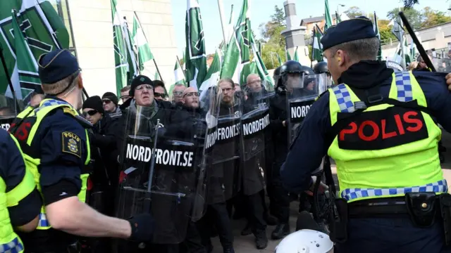 В Швеции полиция задержала почти 20 участников демонстрации против встречи НАТО