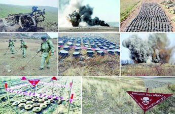 Qəbiristanlıqların minalanması erməni faşizminin anti-insani mahiyyətindən xəbər verir