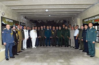 Hərbi attaşelər Dövlət Sərhəd Xidmətində olublar - FOTO